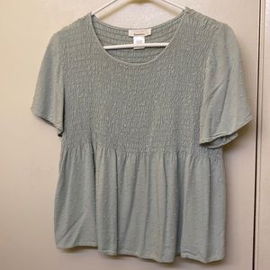 Women’s flared crop top